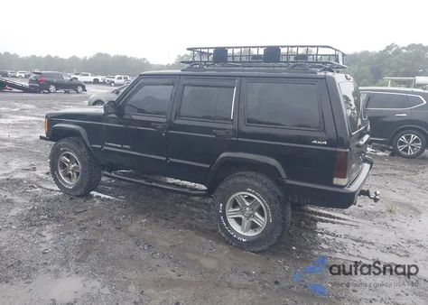 2001 Jeep Cherokee Limited/Sport из США, поврежденный, VIN 1J4FF58S81L514104